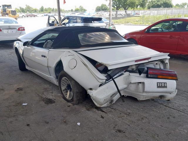 1G2FS33E1NL220271 - 1992 PONTIAC FIREBIRD WHITE photo 3