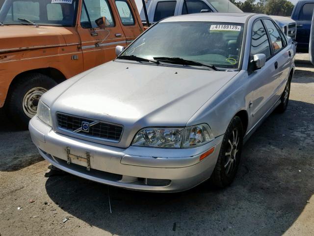 YV1VS29573F920956 - 2003 VOLVO S40 1.9T SILVER photo 2