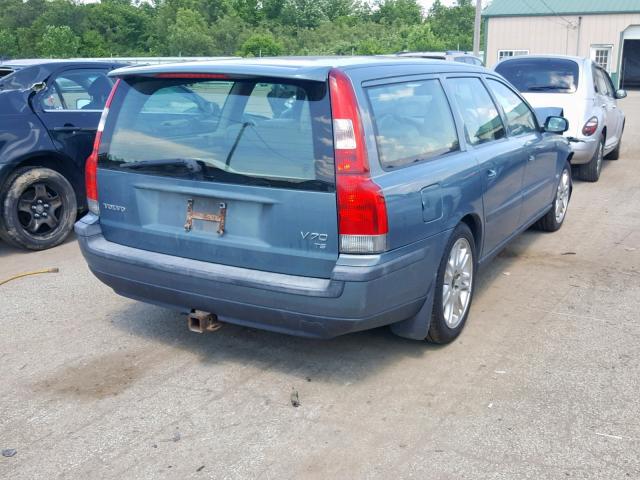 YV1SW53D942382813 - 2004 VOLVO V70 T5 TUR BLUE photo 4