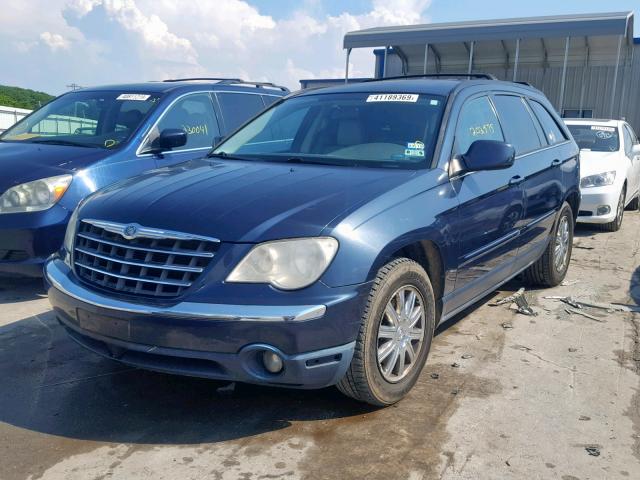 2A8GM68X57R336677 - 2007 CHRYSLER PACIFICA T BLUE photo 2