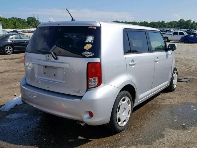 JTLZE4FE5B1125225 - 2011 TOYOTA SCION XB 银色 照片 4