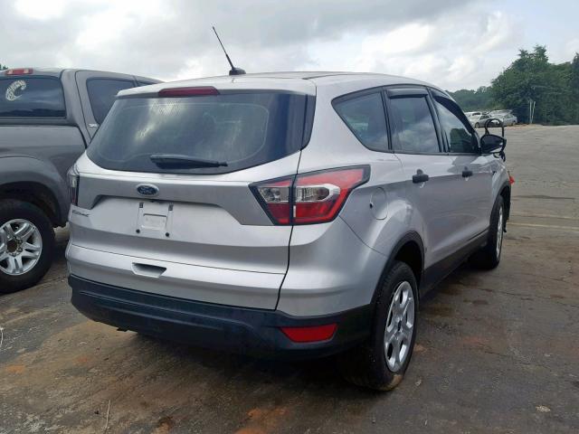 1FMCU0F75HUA98612 - 2017 FORD ESCAPE S SILVER photo 4