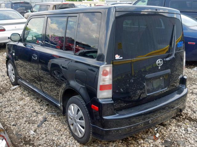 JTLKT324064036679 - 2006 SCION XB BLACK photo 3