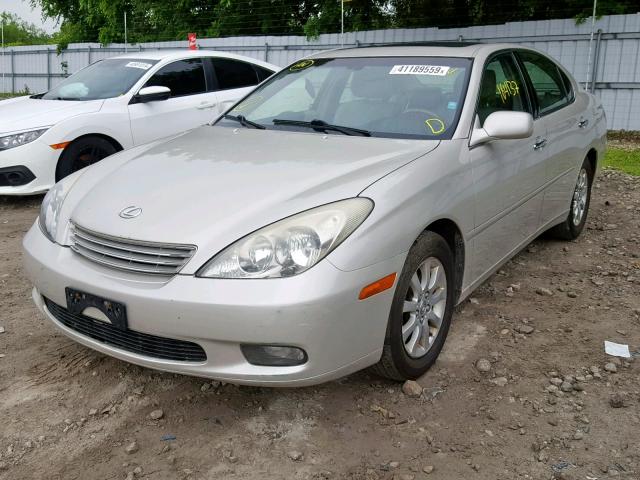 JTHBF30G120029840 - 2002 LEXUS ES 300 CREAM photo 2