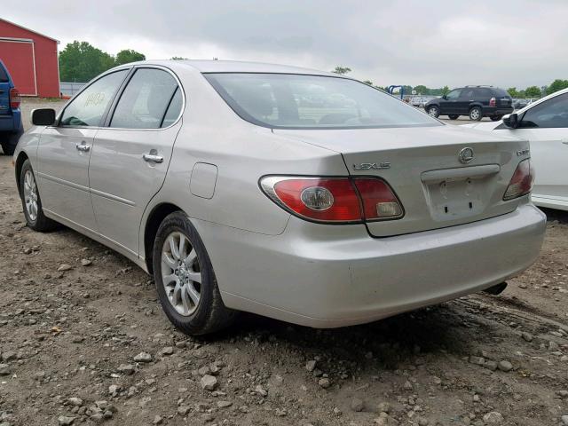 JTHBF30G120029840 - 2002 LEXUS ES 300 CREAM photo 3