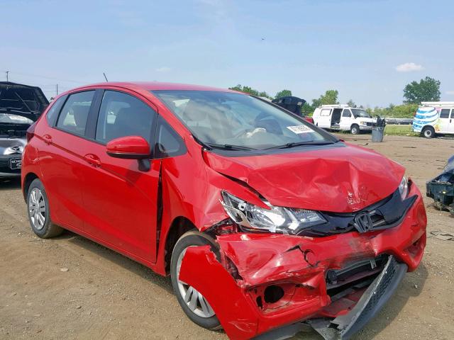 JHMGK5H52GX022099 - 2016 HONDA FIT LX RED photo 1