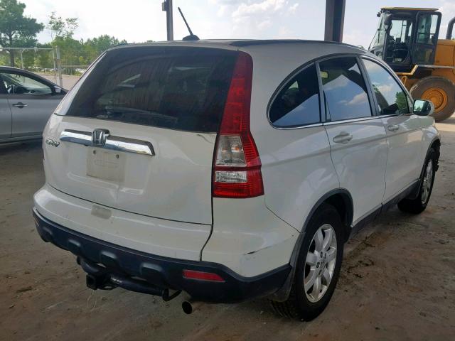 5J6RE48748L022878 - 2008 HONDA CR-V EXL WHITE photo 4