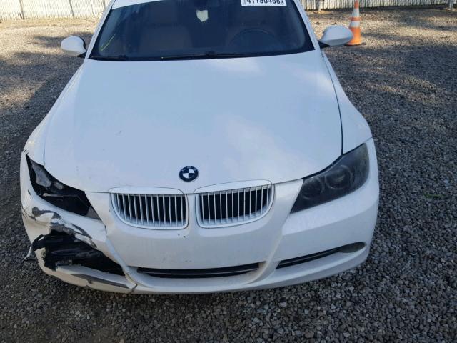 WBAVB33536AZ88044 - 2006 BMW 330 I WHITE photo 9