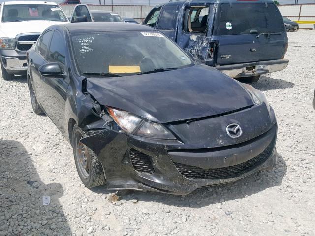 JM1BL1U74D1753494 - 2013 MAZDA 3 I BLACK photo 1