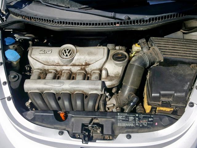 3VWPW31C86M404027 - 2006 VOLKSWAGEN NEW BEETLE Gümüş foto 7