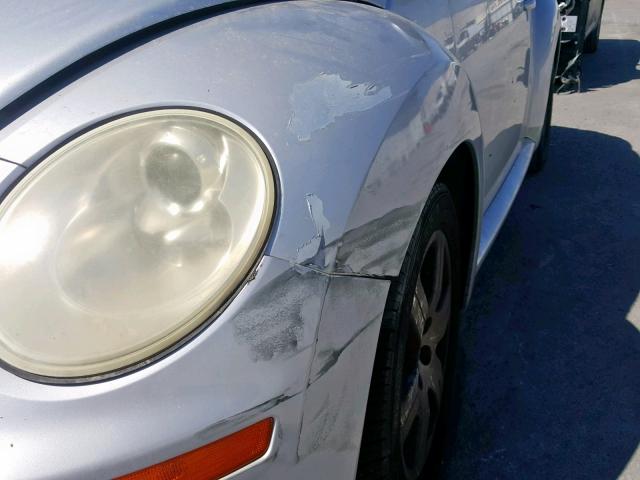3VWPW31C86M404027 - 2006 VOLKSWAGEN NEW BEETLE Gümüş foto 9