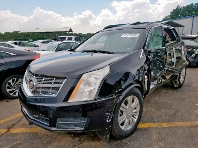 3GYFNGEY9BS601898 - 2011 CADILLAC SRX BLACK photo 2