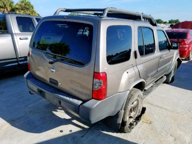 5N1ED28T23C632923 - 2003 NISSAN XTERRA XE TAN photo 4