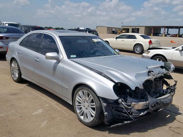 WDBUF56X68B303980 - 2008 MERCEDES-BENZ E 350 SILVER photo 1