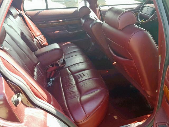 2MELM75W0RX693432 - 1994 MERCURY GRAND MARQ MAROON photo 6