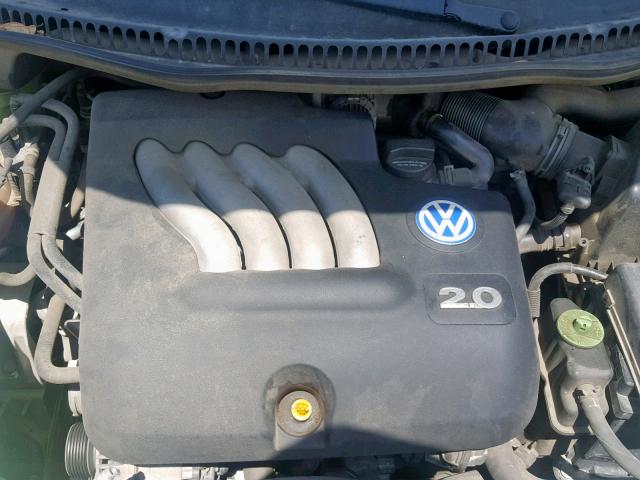 3VWCB21C22M409304 - 2002 VOLKSWAGEN NEW BEETLE GREEN photo 7
