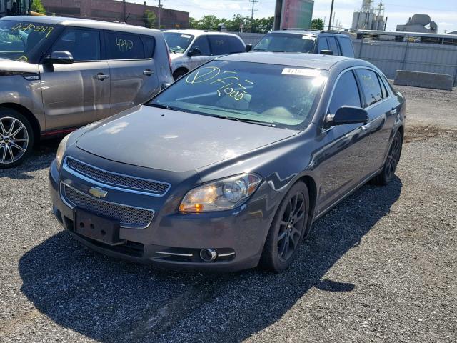 1G1ZK57719F196969 - 2009 CHEVROLET MALIBU LTZ ნაცრისფერი ფოტო 2