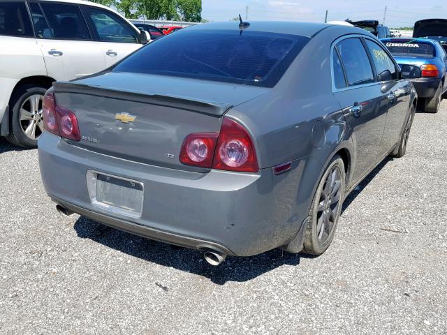 1G1ZK57719F196969 - 2009 CHEVROLET MALIBU LTZ ნაცრისფერი ფოტო 4