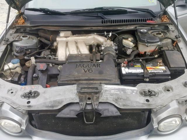 SAJEA51C54WD70750 - 2004 JAGUAR X-TYPE 3.0 GRAY photo 7