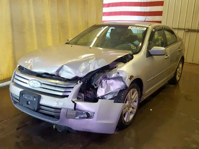 3FAHP08198R156678 - 2008 FORD FUSION SEL SILVER photo 2