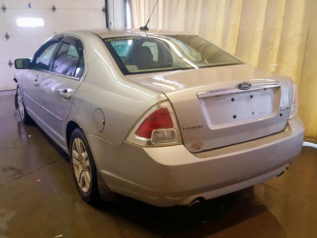 3FAHP08198R156678 - 2008 FORD FUSION SEL SILVER photo 3