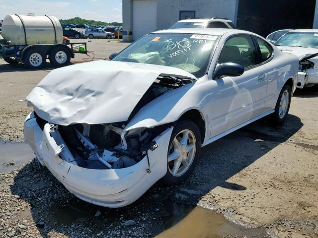 1G3NL12E44C129276 - 2004 OLDSMOBILE ALERO GL WHITE photo 2