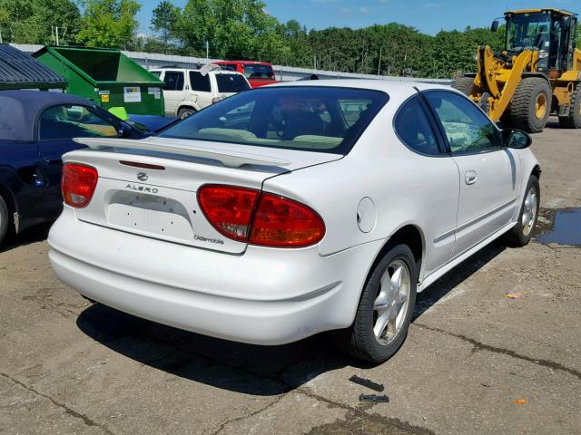 1G3NL12E44C129276 - 2004 OLDSMOBILE ALERO GL WHITE photo 4