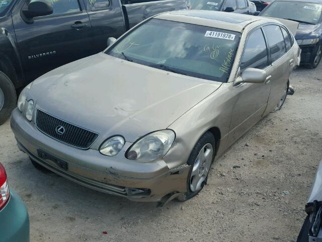 JT8BD68S8Y0096718 - 2000 LEXUS GS 300 GOLD photo 2