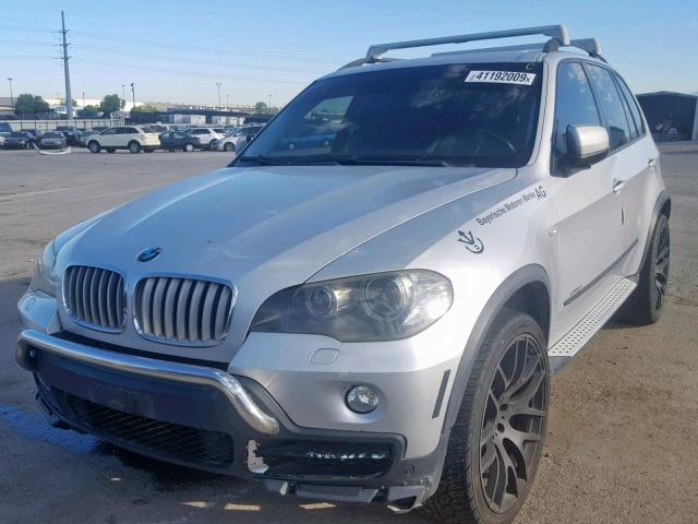 5UXFE43557L039149 - 2007 BMW X5 3.0I SILVER photo 2