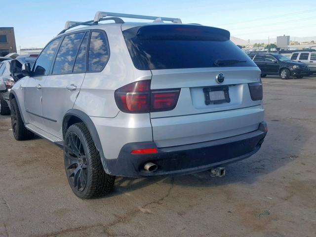 5UXFE43557L039149 - 2007 BMW X5 3.0I SILVER photo 3