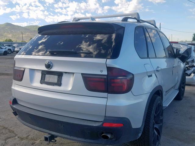 5UXFE43557L039149 - 2007 BMW X5 3.0I SILVER photo 4