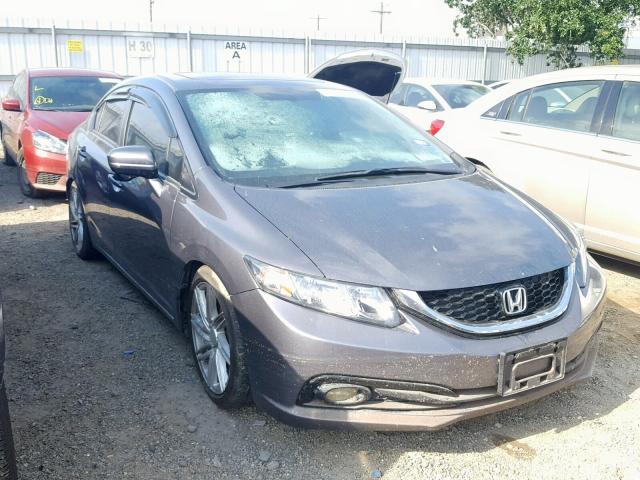 19XFB2F92FE072372 - 2015 HONDA CIVIC EXL 灰色 照片 1