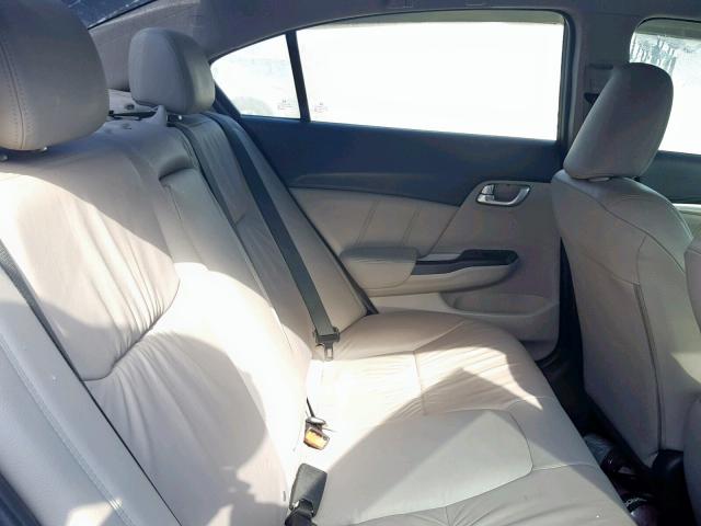 19XFB2F92FE072372 - 2015 HONDA CIVIC EXL 灰色 照片 6