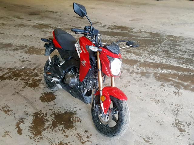 JKABRRJ18JDA13242 - 2018 KAWASAKI BR125 J RED photo 1