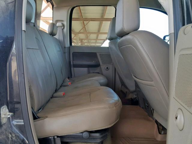 3D7KS28A58G222364 - 2008 DODGE RAM 2500 S შავი ფოტო 6
