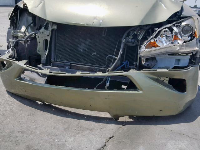 JTHBE262465003041 - 2006 LEXUS IS 350 GREEN photo 9