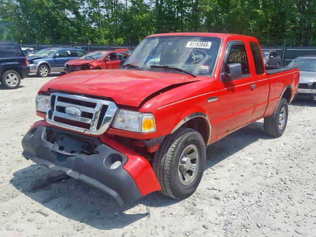 1FTZR45E28PA36364 - 2008 FORD RANGER SUP RED photo 2