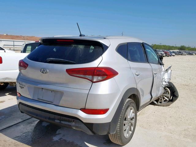 KM8J33A41GU071401 - 2016 HYUNDAI TUCSON LIM WHITE photo 4