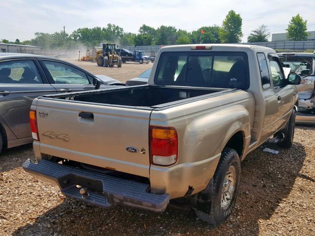 1FTZR15V9XTA77160 - 1999 FORD RANGER SUP GOLD photo 4