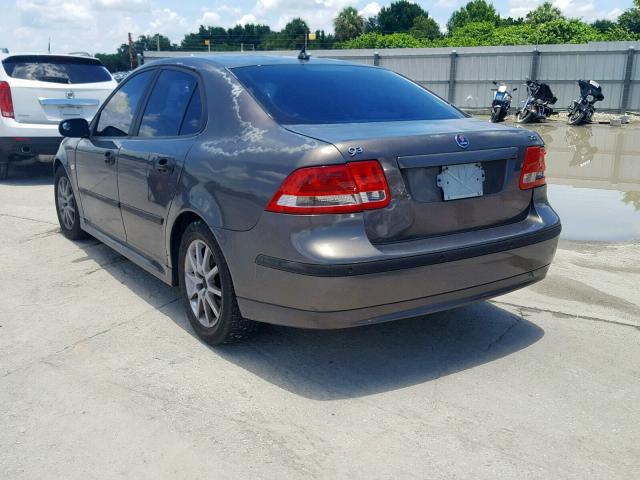 YS3FD49Y551057397 - 2005 SAAB 9-3 ARC GRAY photo 3