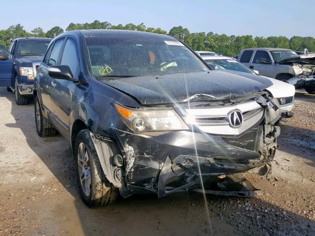 2HNYD28278H512929 - 2008 ACURA MDX BLACK photo 1