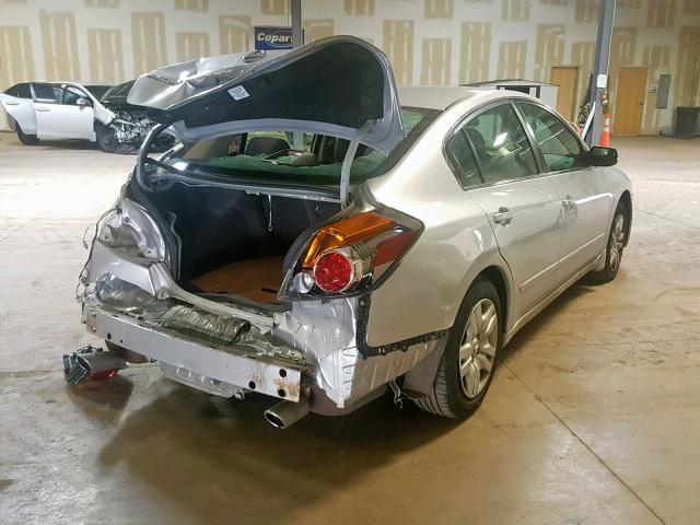 1N4AL2AP7CC259970 - 2012 NISSAN ALTIMA BAS SILVER photo 4