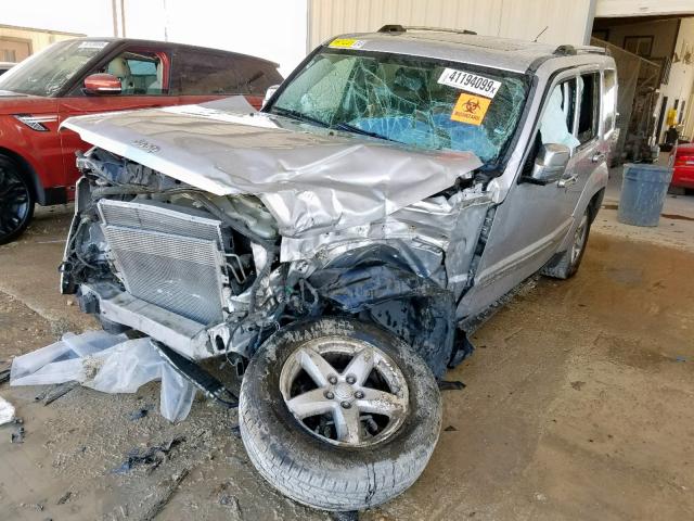 1J8GP58KX9W523669 - 2009 JEEP LIBERTY LI SILVER photo 2