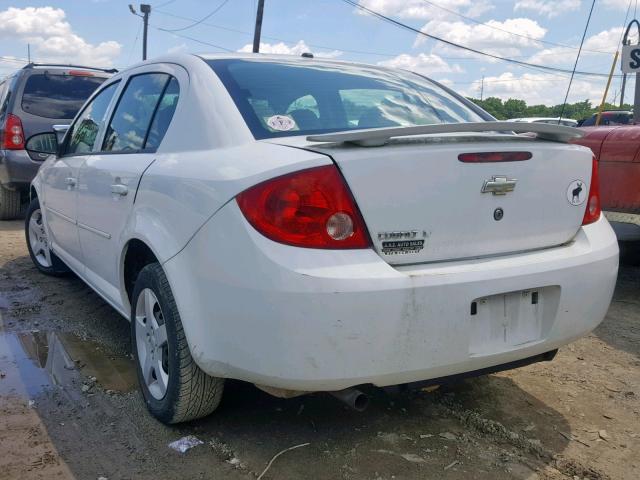 1G1AL58F587141546 - 2008 CHEVROLET COBALT LT WHITE photo 3