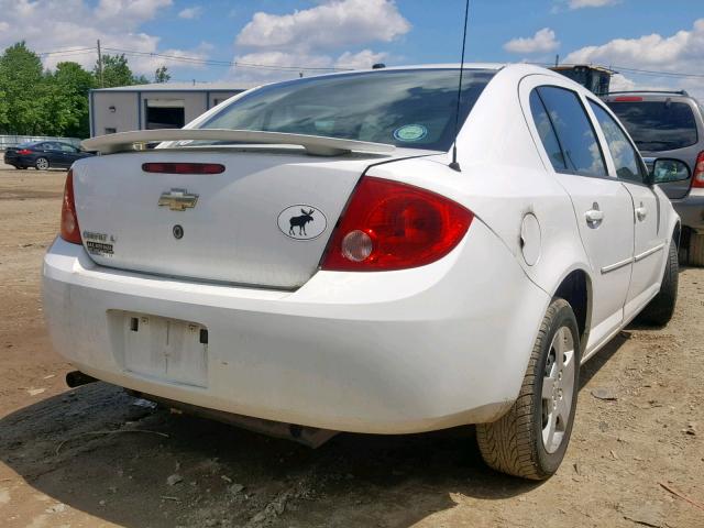 1G1AL58F587141546 - 2008 CHEVROLET COBALT LT WHITE photo 4