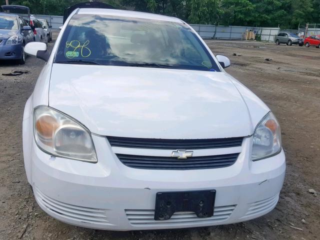 1G1AL58F587141546 - 2008 CHEVROLET COBALT LT WHITE photo 9