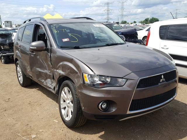 JA4AS3AW8AZ015579 - 2010 MITSUBISHI OUTLANDER BROWN photo 1