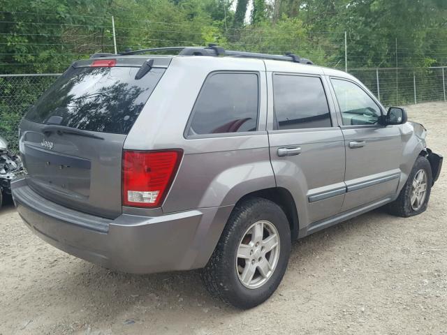 1J8GR48K67C695507 - 2007 JEEP GRAND CHER GRAY photo 4