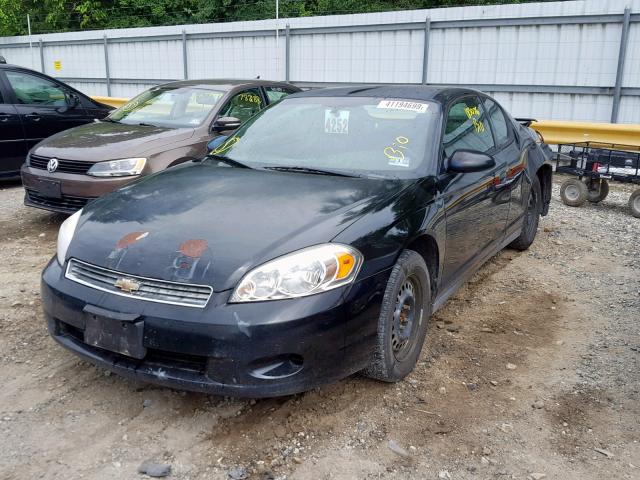 2G1WJ15K879388661 - 2007 CHEVROLET MONTE CARL BLACK photo 2