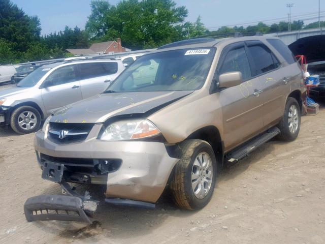 2HNYD18673H531048 - 2003 ACURA MDX TOURIN GOLD photo 2